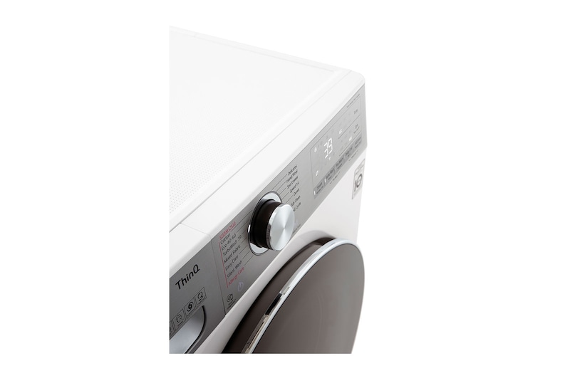 LG 12 kg Vaskemaskin(Hvid) - Steam+, Energiklasse A, TurboWash360™, AI DD™, Smart Diagnosis™ med Wi-Fi, P4AVBS2WE