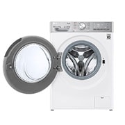 LG 12 kg Vaskemaskin(Hvid) - Steam+, Energiklasse A, TurboWash360™, AI DD™, Smart Diagnosis™ med Wi-Fi, P4AVBS2WE