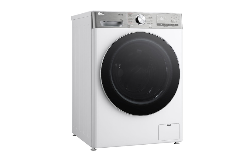 LG 13 kg Vaskemaskin(Hvid) - Auto Dose, Steam+, Energiklasse A, TurboWash360™, AI DD™, Smart Diagnosis™ med Wi-Fi, P4Y9LAP2W