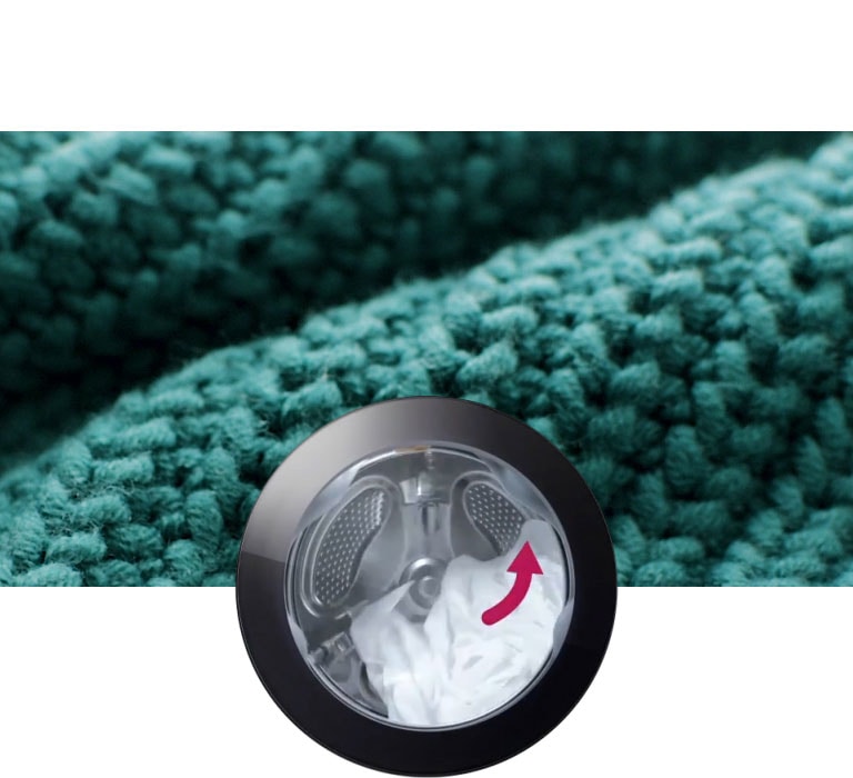 Når der skal vaskes sweatere, blød bomuld og jeans, aktiveres et vaskeprogram, der passer til tøjet.