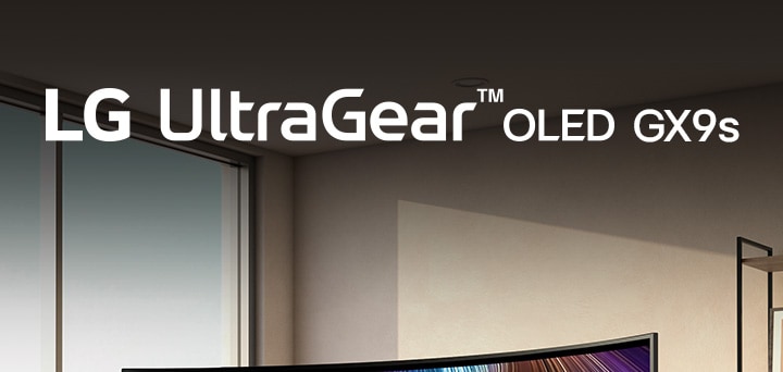 Billede med logo for UltraGear™ OLED GX9s.