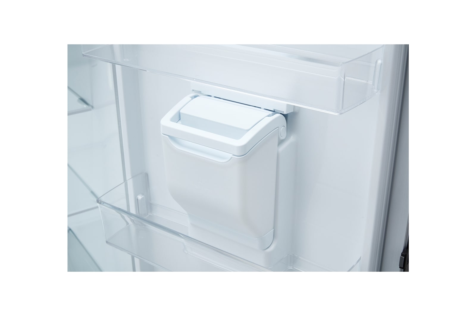 LG ثلاجة سعة 384 لتر التشخيص الذكي، فضي, GC-F411ELDM