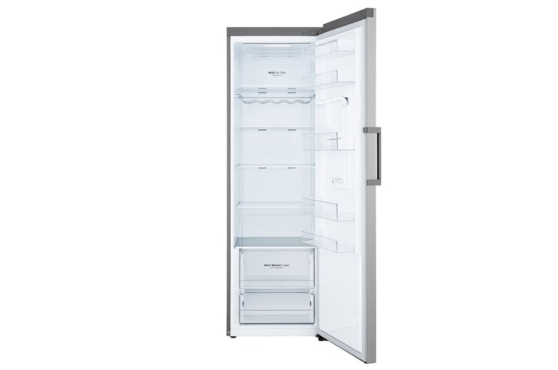 LG ثلاجة سعة 384 لتر التشخيص الذكي، فضي, GC-F411ELDM