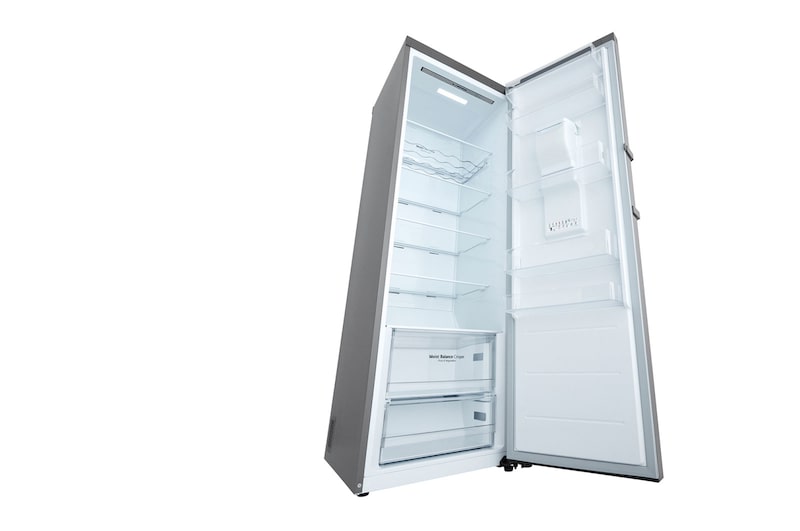 LG ثلاجة سعة 384 لتر التشخيص الذكي، فضي, GC-F411ELDM