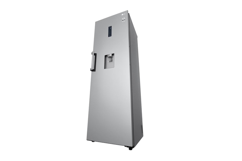 LG ثلاجة سعة 384 لتر التشخيص الذكي، فضي, GC-F411ELDM