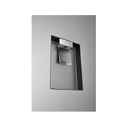 LG ثلاجة سعة 384 لتر التشخيص الذكي، فضي, GC-F411ELDM