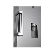 LG ثلاجة سعة 384 لتر التشخيص الذكي، فضي, GC-F411ELDM