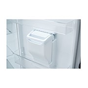 LG ثلاجة سعة 384 لتر التشخيص الذكي، فضي, GC-F411ELDM