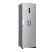 LG ثلاجة سعة 384 لتر التشخيص الذكي، فضي, GC-F411ELDM