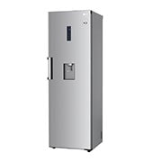 LG ثلاجة سعة 384 لتر التشخيص الذكي، فضي, GC-F411ELDM