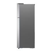 LG ثلاجة سعة 375 لتر فريزر علوي، تشخيص ذكي، فضي, GN-B522PLGB