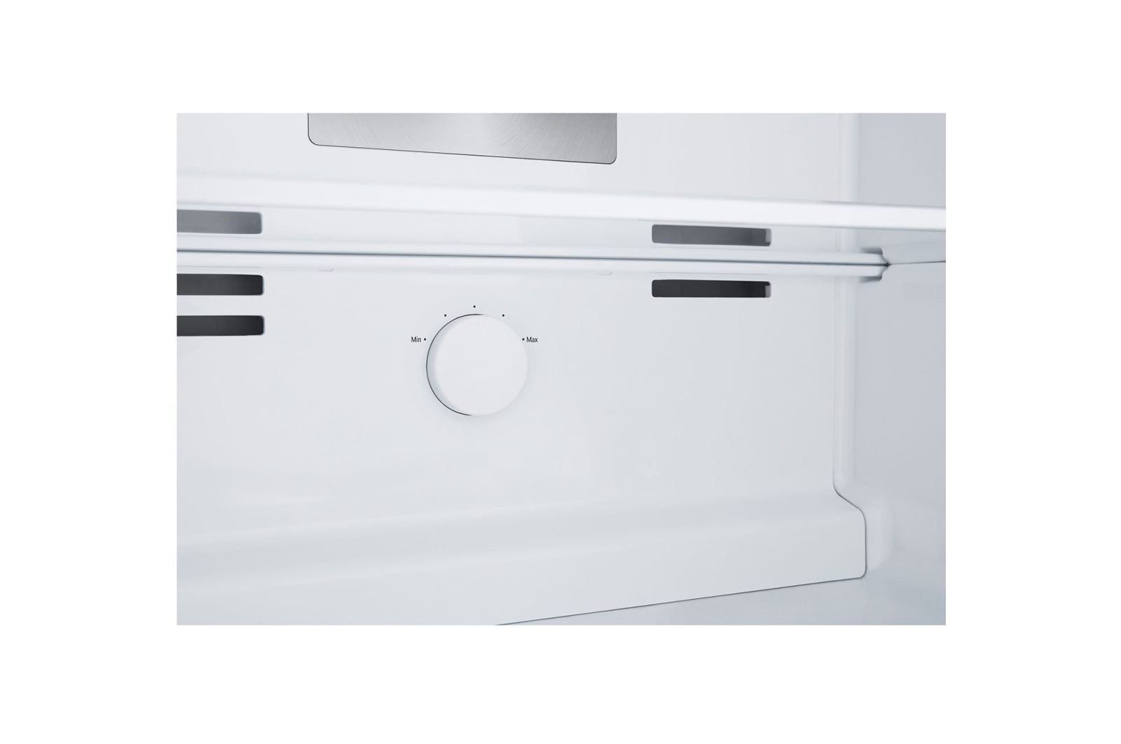 LG ثلاجة سعة 375 لتر فريزر علوي، تشخيص ذكي، فضي, GN-B522PLGB