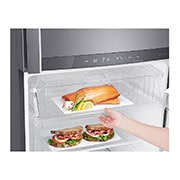 LG ضاغط خطي 410 لترات، 14 قدمًا مكعبًا، رقمية، فلتر تنقية Hygiene Fresh،<br>خاصية Door Cooling, GN-H562HLHU