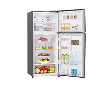 LG ضاغط خطي 410 لترات، 14 قدمًا مكعبًا، رقمية، فلتر تنقية Hygiene Fresh،<br>خاصية Door Cooling, GN-H562HLHU