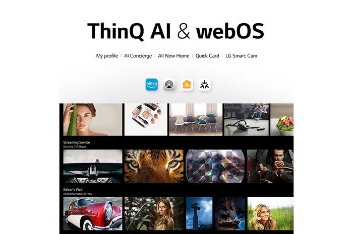 LG، تلفزيون UHD 4K، سلسلة UR80 مقاس 43 بوصة، WebOS Smart AI ThinQ، جهاز تحكم عن بعد سحري، سينما ثلاثية الجوانب، HDR10، HLG، AI Sound Pro (5.1.2ch)، حامل ثنائي القطب، 2023 جديد, 43UR80006LJ