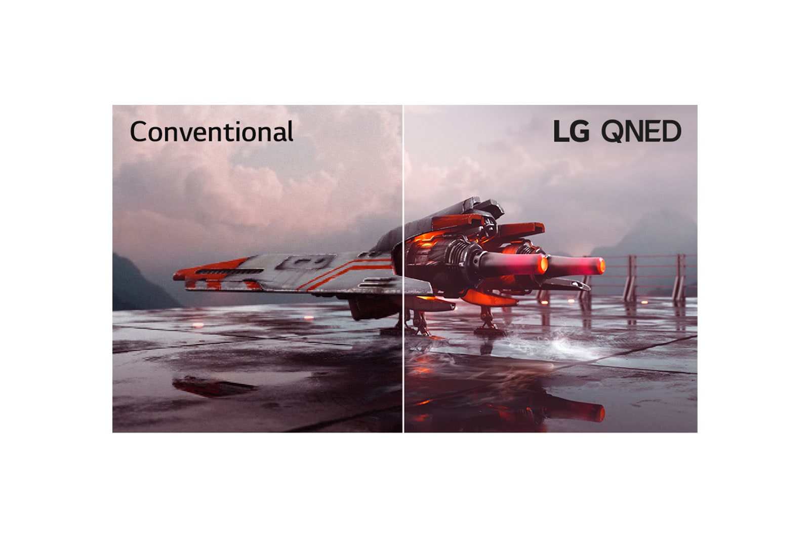 LG تلفزيون إل جي Real 4K Quantum Dot NanoCell Color Technology LED TV 55 بوصة QNED7S ، تصميم شاشة السينما 4K Cinema HDR WebOS Smart AI ThinQ التعتيم المحلي, 55QNED7S6QA