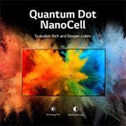 LG تلفزيون إل جي Real 4K Quantum Dot NanoCell Color Technology LED TV 55 بوصة QNED7S ، تصميم شاشة السينما 4K Cinema HDR WebOS Smart AI ThinQ التعتيم المحلي, 55QNED7S6QA