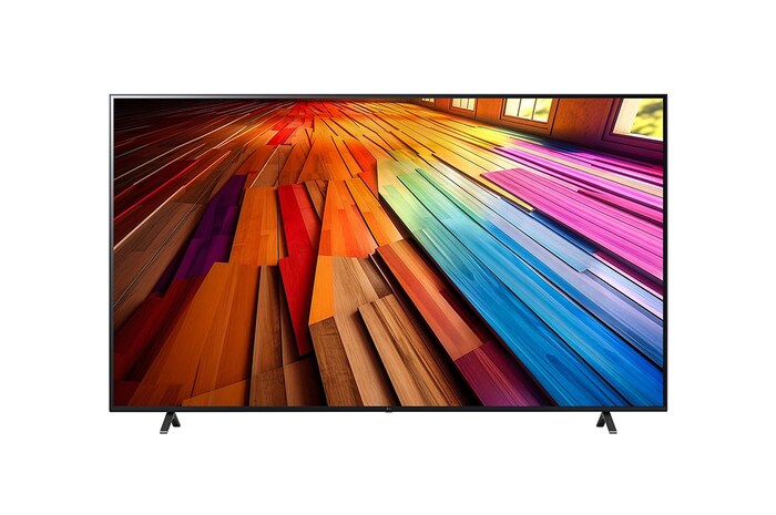 LG تلفزيون LG UHD AI UT80 4K الذكي مقاس 86 بوصة المدعوم بجهاز التحكم AI Magic remote وميزة HDR10 وواجهة webOS24 طراز 86 عام (2024), 86UT80006LA