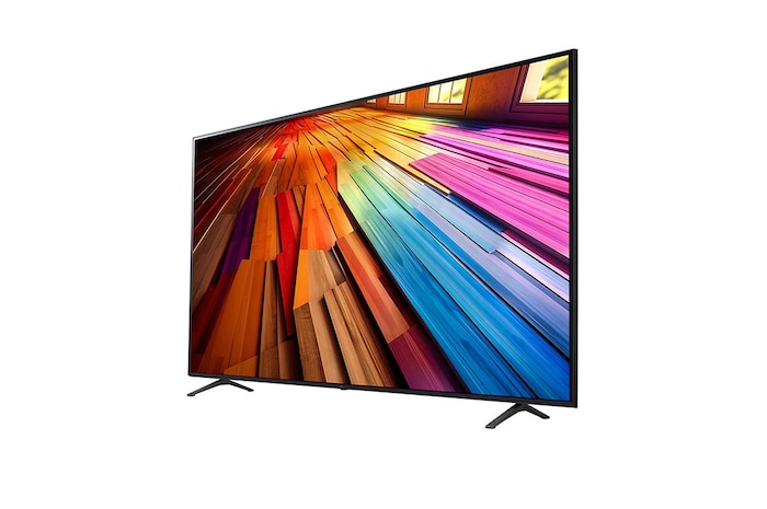 LG تلفزيون LG UHD AI UT80 4K الذكي مقاس 86 بوصة المدعوم بجهاز التحكم AI Magic remote وميزة HDR10 وواجهة webOS24 طراز 86 عام (2024), 86UT80006LA