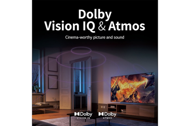 LG تلفاز LG OLED مقاس 48 بوصة من سلسلة A2 ، مع HDR (النطاق الديناميكي العالي) السينمائي بدقة 4K تصميم سينمائى والمزوّد بإمكانية تعتيم البكسل بتقنية AI ThinQ للتلفزيون الذكي بنظام التشغيل WebOS, OLED48A26LA