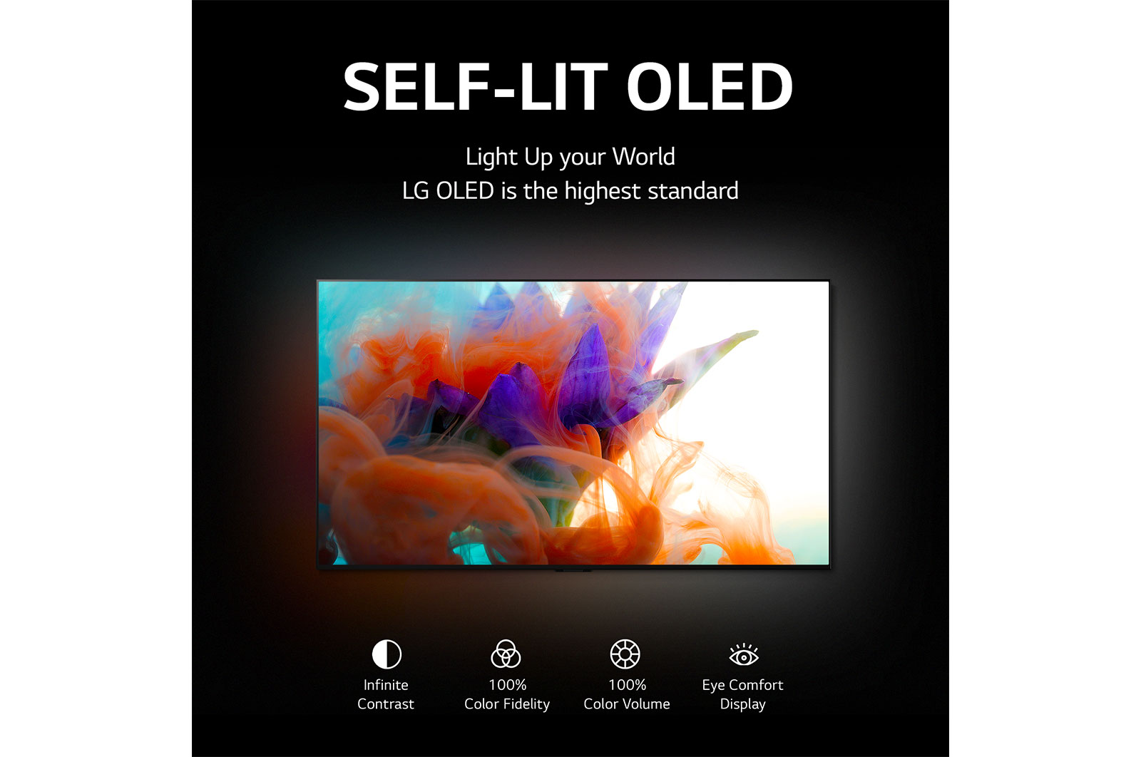 LG تلفاز LG OLED مقاس 48 بوصة من سلسلة A2 ، مع HDR (النطاق الديناميكي العالي) السينمائي بدقة 4K تصميم  سينمائى والمزوّد بإمكانية تعتيم البكسل بتقنية AI ThinQ للتلفزيون الذكي بنظام التشغيل WebOS, OLED48A26LA