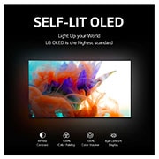 LG تلفاز LG OLED مقاس 48 بوصة من سلسلة A2 ، مع HDR (النطاق الديناميكي العالي) السينمائي بدقة 4K تصميم  سينمائى والمزوّد بإمكانية تعتيم البكسل بتقنية AI ThinQ للتلفزيون الذكي بنظام التشغيل WebOS, OLED48A26LA