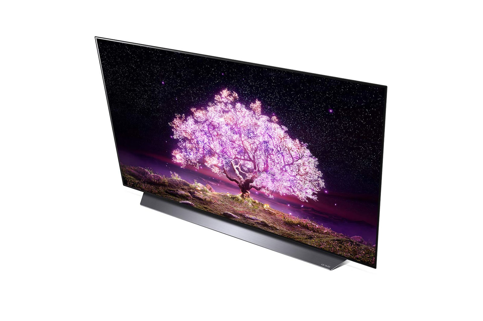 LG سلسلة تلفزيون LG OLED، 48 بوصة C1، بتصميم شاشة السينما الرائع بدقة 4K والمزود بتقنية Cinema HDR ونظام تشغيل WebOS بالإضافة إلى تقنية Smart ThinQ AI وتقنية تعتيم البكسل , OLED48C1PVB