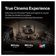 LG تلفزيون LG OLED AI B4 4K الذكي مقاس 55 بوصة المدعوم بجهاز التحكم AI Magic remote وتكنولوجيا الصوت Dolby Vision وواجهة webOS24 طراز عام (2024), OLED55B46LA