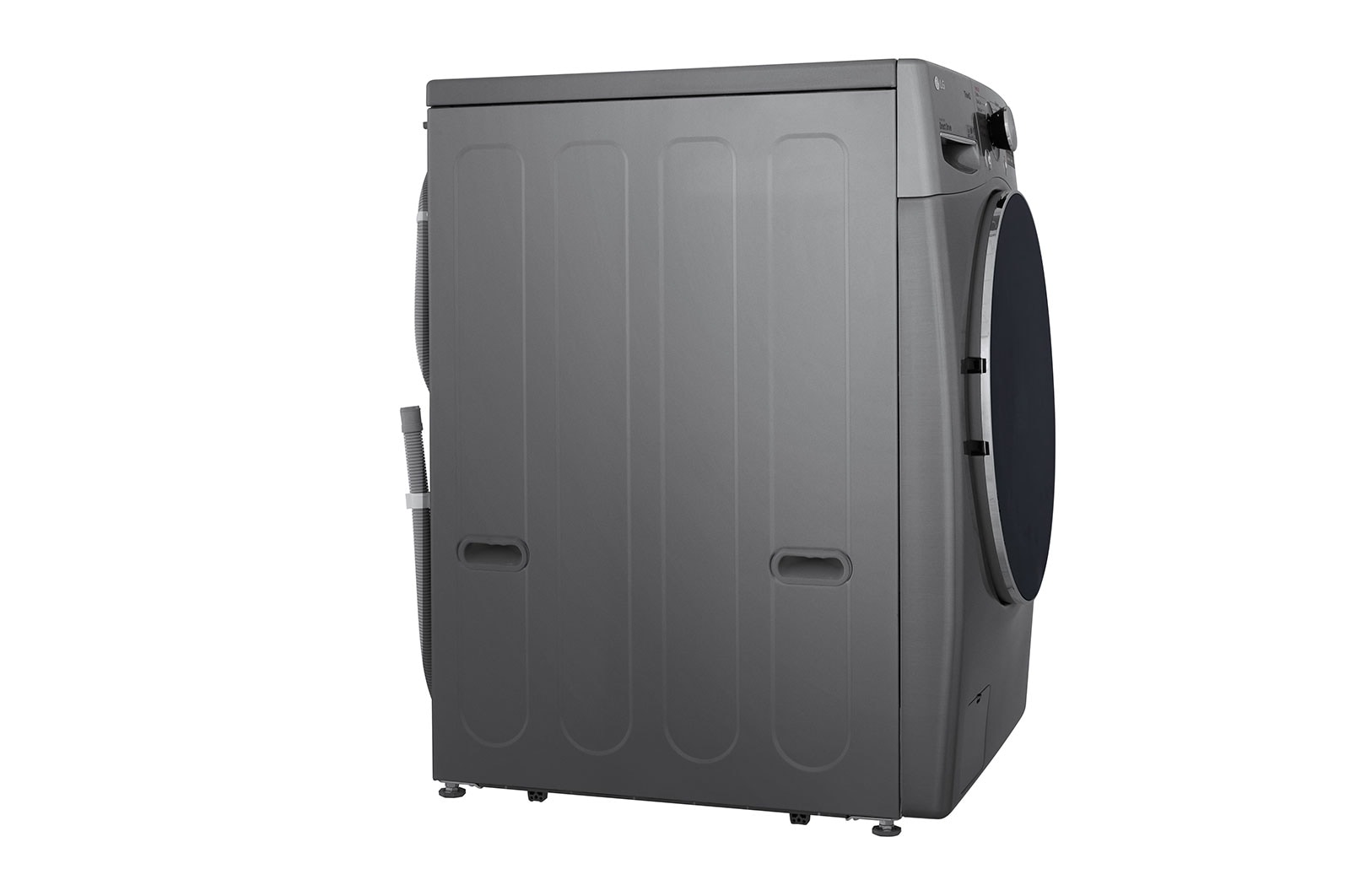 LG غسالة 15 كيلو و 8 كيلو مجفف , 6 حركات , بخار , موتور الدفع المباشر المميز بالذكاء الاصطناعي TruboWash , TurboDry, F0L9DGP2S