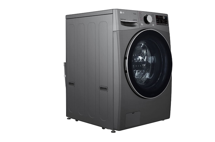 LG غسالة 15 كيلو و 8 كيلو مجفف , 6 حركات , بخار , موتور الدفع المباشر المميز بالذكاء الاصطناعي TruboWash , TurboDry, F0L9DGP2S