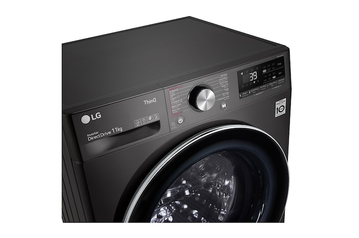 LG غسالة فيفاتشى 11 كيلو بتكنولوجيا الذكاء الاصطناعي و الDirect Drive, F4Y9EWG2ZV