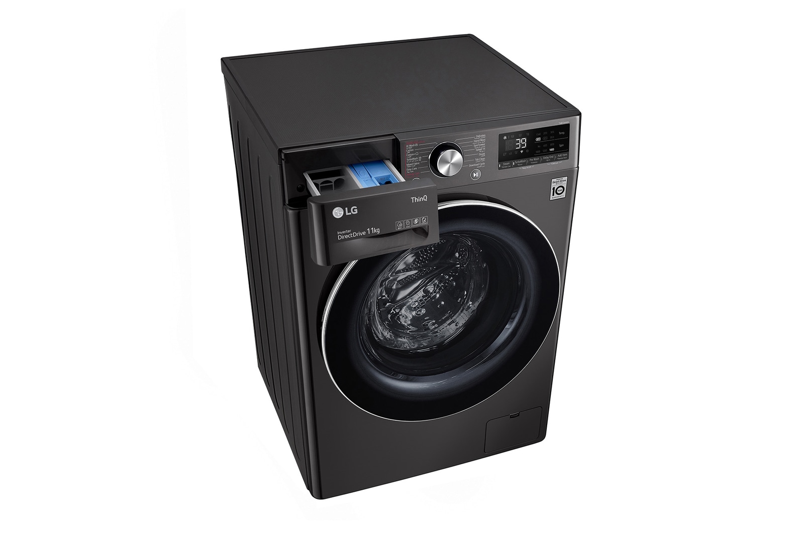 LG غسالة فيفاتشى 11 كيلو بتكنولوجيا الذكاء الاصطناعي و الDirect Drive, F4Y9EWG2ZV