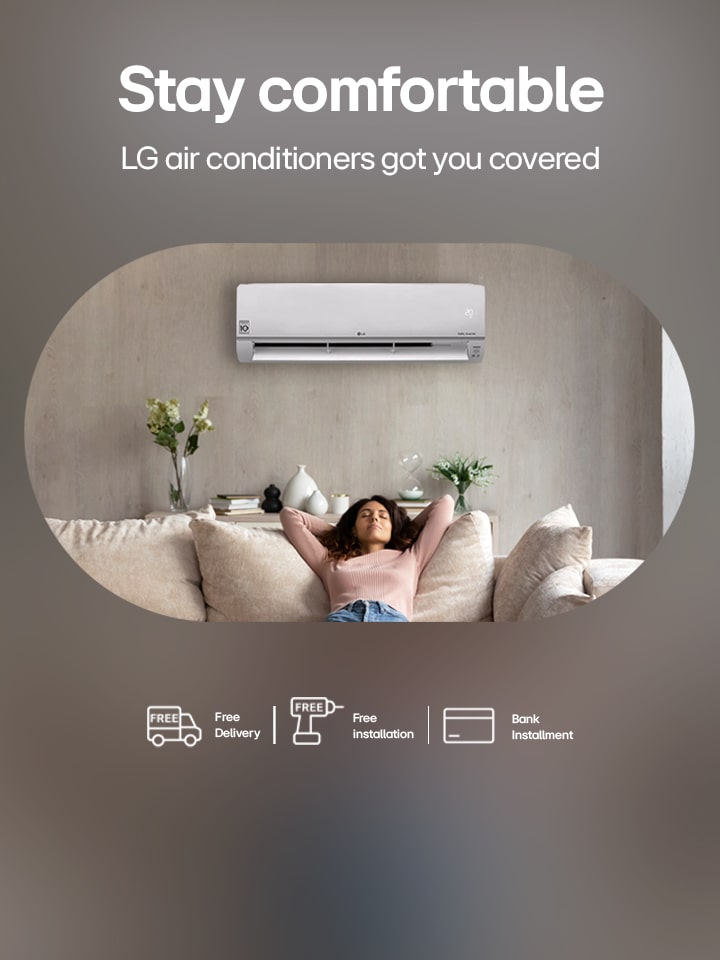 Stay Comfortable with LG Air Conditioner 