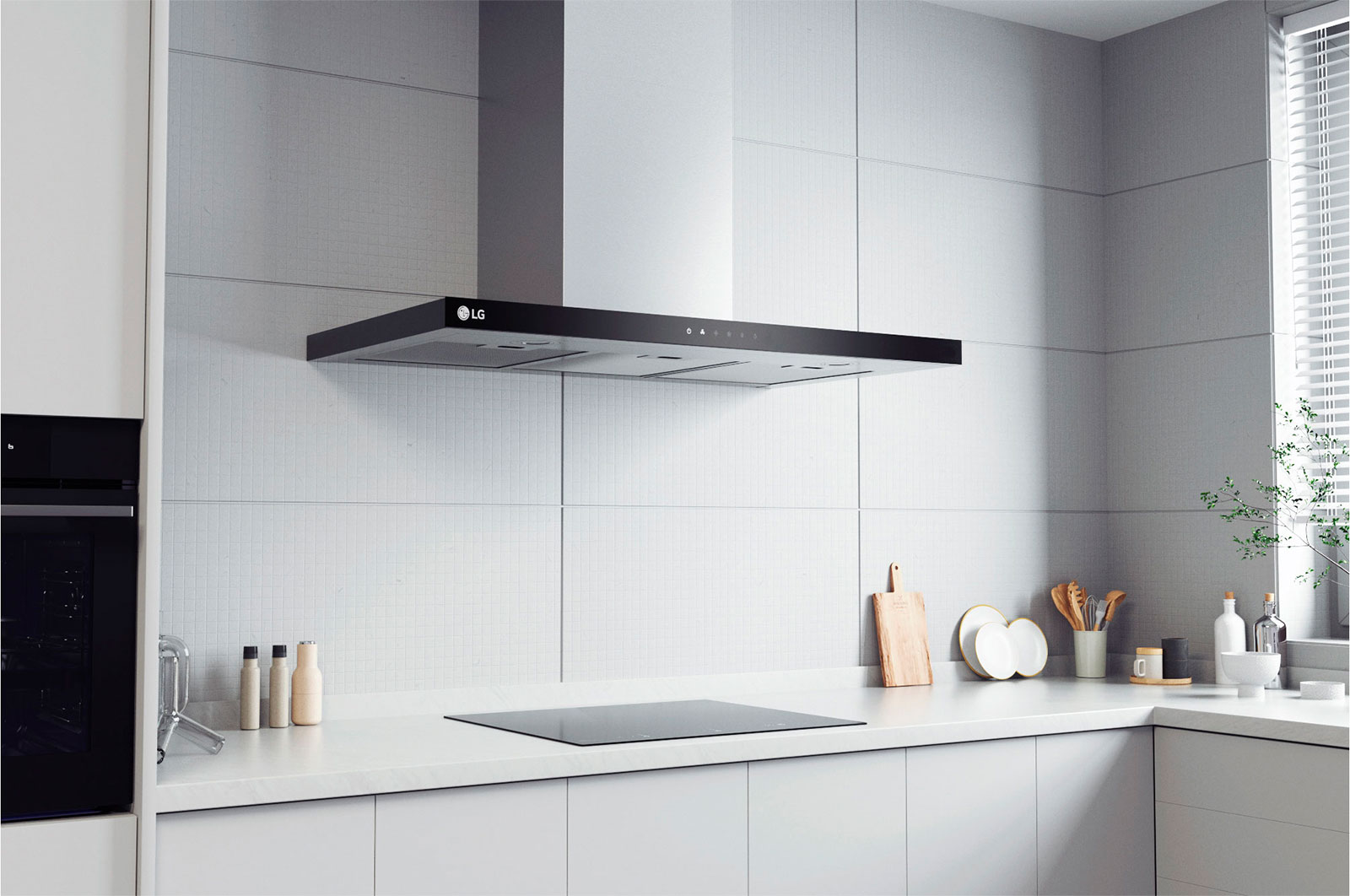 LG Hood 90 cm with Touch Control, HC7Z3625S