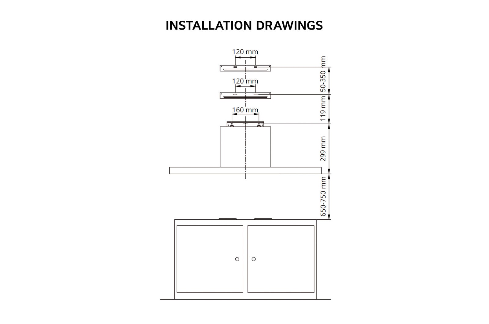 LG Hood 90 cm with Touch Control, HC7Z3625S
