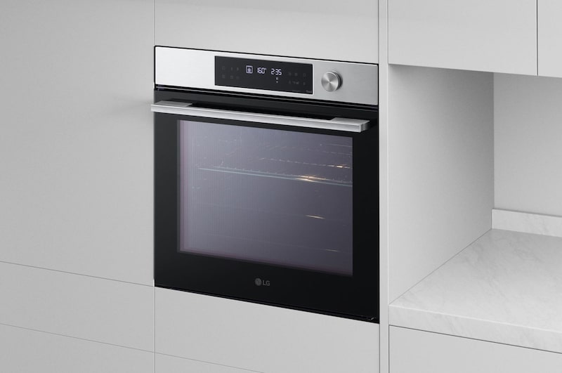 LG InstaView Oven 76 Liters A+ Air Fry, WSED7613S