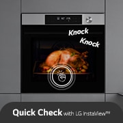 LG InstaView Oven 76 Liters A+ Air Fry, WSED7613S