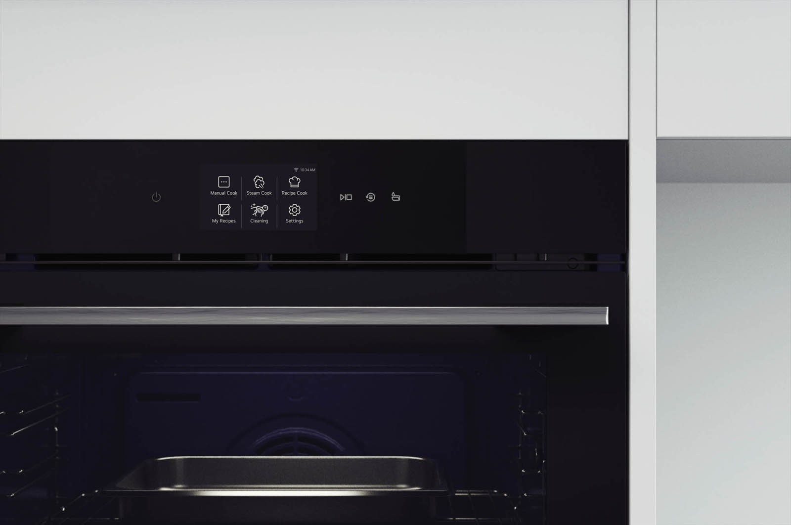 LG InstaView Oven 76 Liters A+ Air Fry &Steam, WSED7667M