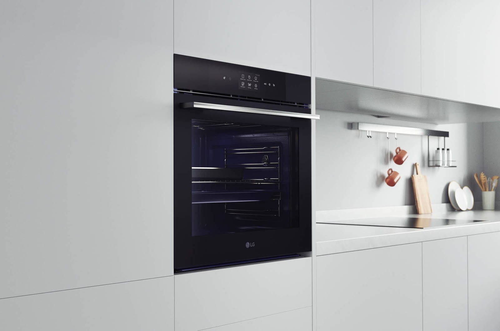 LG InstaView Oven 76 Liters A+ Air Fry &Steam, WSED7667M
