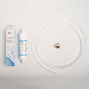 LG Water Filter with Tube for Refrigerator, 3219JA3001P