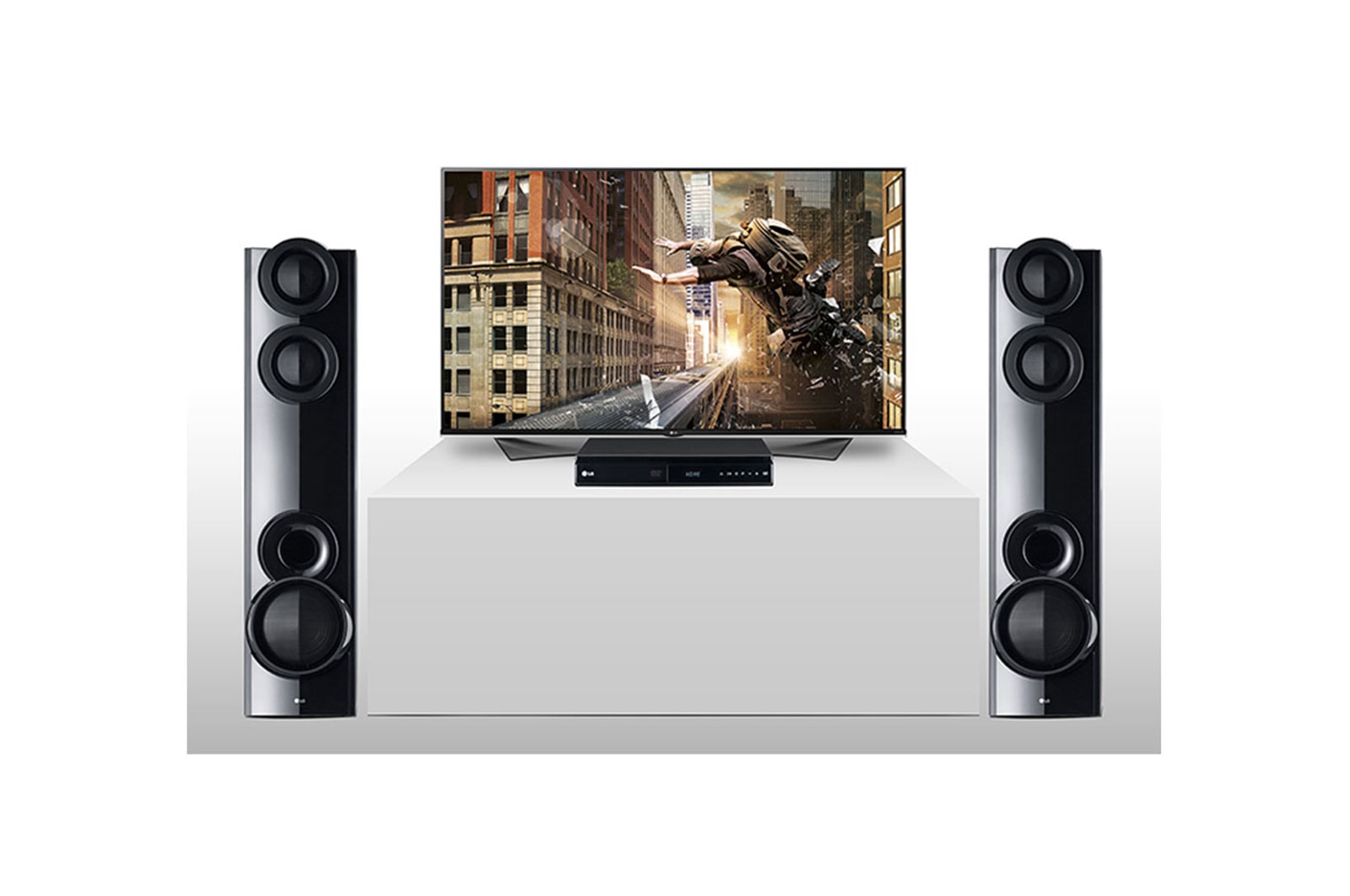 Front view | LG Home Theater | LHD677