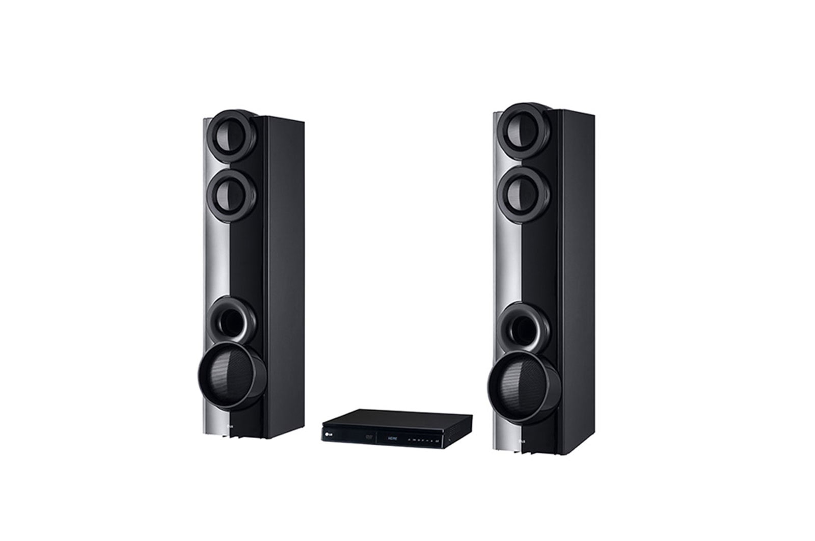 LG Home Theater with 2 Tower Speakers - LHD677, LHD677
