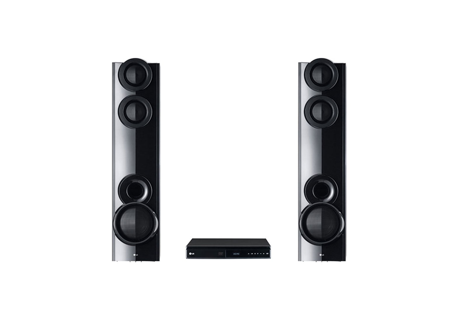 LG Home Theater with 2 Tower Speakers - LHD677, LHD677