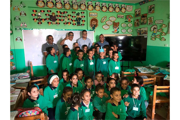 LGxMisr El Kheir complete the second phase of the education file in Assiut