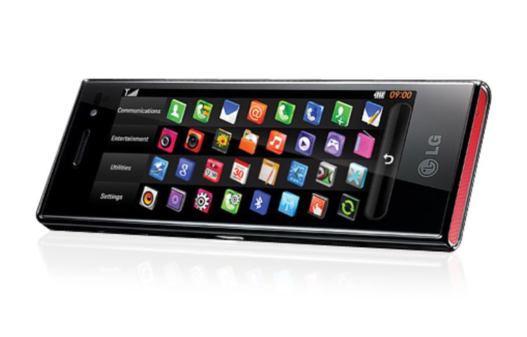 LG Mobile Phone with 4.0” WVGA TFT touchscreen, Dual Screen UI, 5 MP Camera, BL40