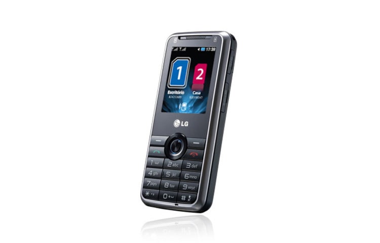 LG Dual SIM with LED Indicator, 1.3 MP Camera, Powerful battery, MP3/MPEG4 player, FM Radio, GX200