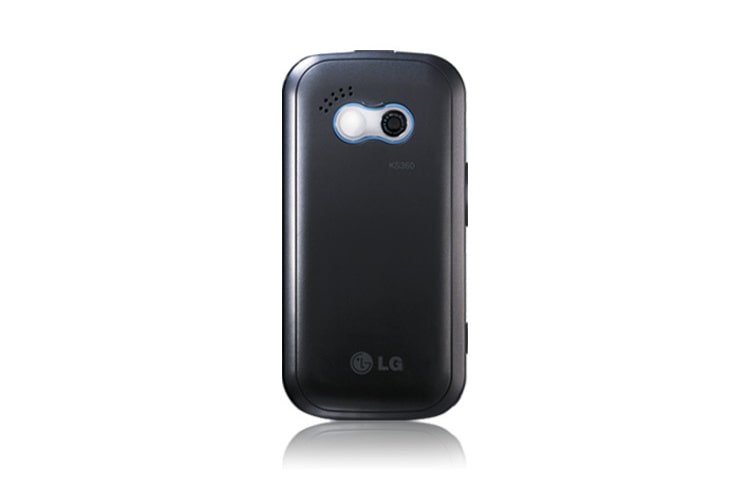 LG Mobile Phone with 2 MP Camera, QWERTY Keyboard, SMS, Email Wizard, and Social Networking, KS360