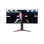 LG 34" 21:9 UltraGear™ Nano IPS 1ms (GtG) Curved Gaming Monitor, 34GN850-B