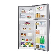 LG 445L LG Top Freezer Linear Cooling™, Silver, GC-A602HLHU