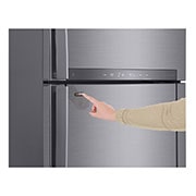 LG 445L LG Top Freezer Linear Cooling™, Silver, GC-A602HLHU